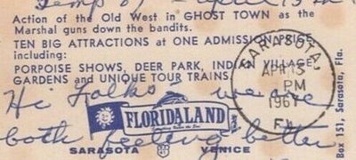 Floridaland - Postcard Back